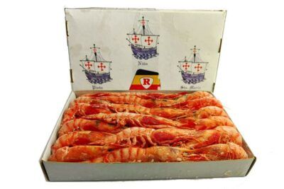 Gamba pelada congelada grande (500g) - Pescadería Online de confianza