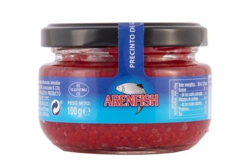 sucedáneo de caviar rojo arenfish