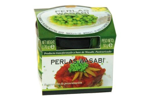 Perlas de wasabi, perles de wasabi esferificaciones