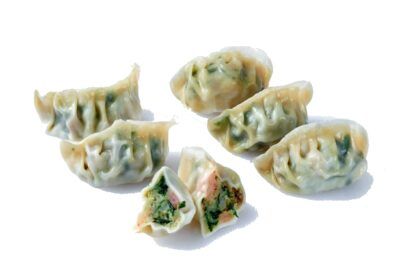 gyozas de langostino