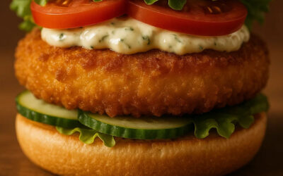 ¿Qué tipo de pescado se usa para hacer una buena hamburguesa?